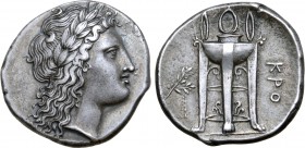 Bruttium, Kroton AR Stater.
