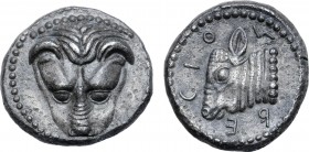 Bruttium, Rhegion AR Drachm.