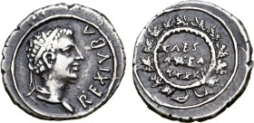 Kingdom of Mauretania, Juba II AR Denarius.