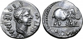 Kingdom of Mauretania, Ptolemy AR Denarius.