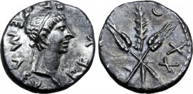 Kingdom of Mauretania, Ptolemy AR Denarius.