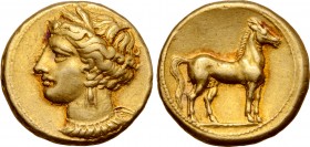 North Africa, Carthage EL Stater.
