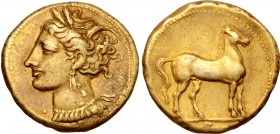 North Africa, Carthage EL Stater.