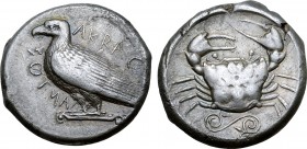 Sicily, Akragas AR Tetradrachm.