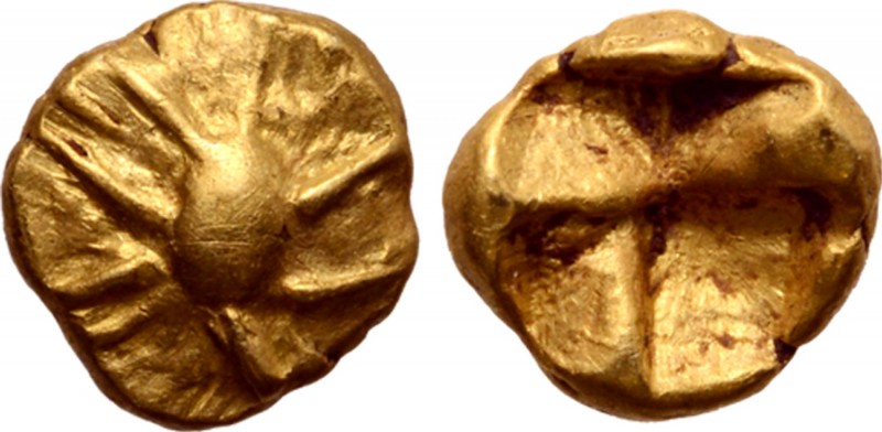 Ionia, uncertain mint EL 1/96 Stater. Circa 600-550 BC. Lydo-Milesian standard. ...