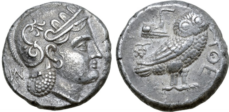 Parthia(?), 'Athenian Series' AR Tetradrachm. Hekatompylos(?), circa 246/5-239/8...