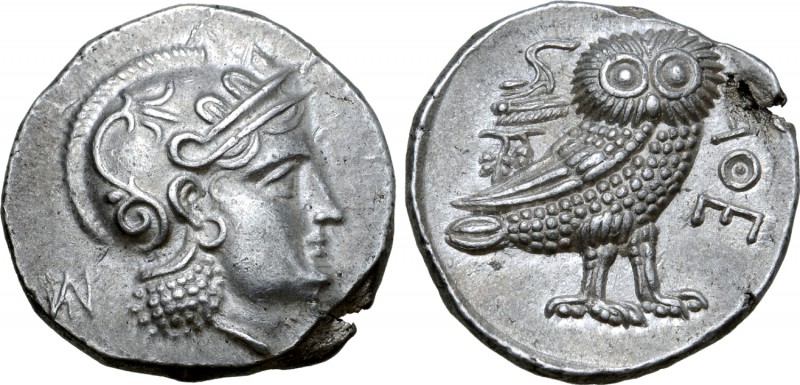 Parthia(?), 'Athenian Series' AR Didrachm. Hekatompylos(?), circa 246/5-239/8 BC...