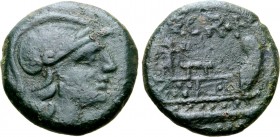 C. Curiatius f. Trigeminus Æ Uncia.