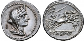 C. Fabius C. f. Hadrianus AR Denarius.
