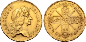 Great Britain, Charles II AV Half-Guinea.