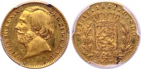 Netherlands, William III AV 5 Gulden.