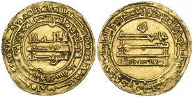 ABBASID, AL-MU‘TADID (279-289h). Dinar, al-Rafiqa 283h. Weight: 4.19g. References: Bernardi 211Hn; SICA 4, 377-378. About extremely fine

Estimate: ...