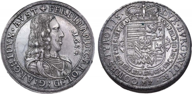 Священная Римская империя. Австрия. Эрцгерцог Фердинанд Карл Габсбург. Талер 169...