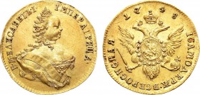 Червонец 1748 года. Dukat 1748

 Золото. 3,38г. Красный монетный двор. Реверс: крест на державе крупнее. Тираж 17000 экземпляров. Уздеников 0054(•)....