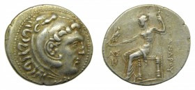Panfilia - Aspendos (188-170 aC). Tetradracma. Año 8. A nombre de Alejandro. S 5401. 16,7 g. Ar.
mbc+/mbc