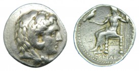 Macedonia - A nombre de Filipo III (323-317 aC hasta 290 aC). Tetradracma. S 6749. 17,0 g. Ar.
BC+