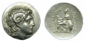 Tracia - Lisímaco (323-281 aC). Tetradracma. S 6814. 17,0 g. Ar.
ebc