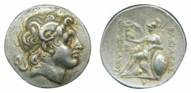 Tracia - Lisímaco (323-281 aC). Tetradracma. S 6814. 16,9 g. Ar.
ebc-/mbc+