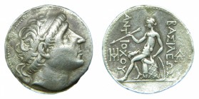 Seleucidas - Antioco I Soter (280-261 aC). Tetradracma. S 6865. Retrato joven. 17,0 g. Ar.
mbc