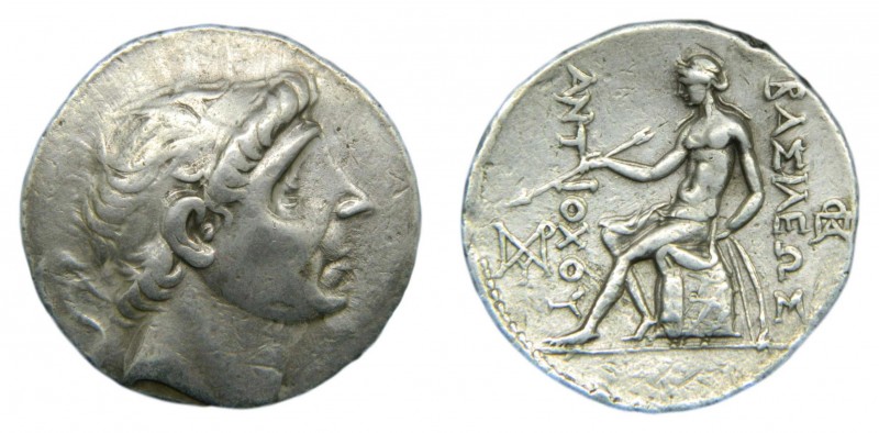 Seleucidas - Antioco I Soter (280-261 aC). Tetradracma. S 6866. Retrato maduro. ...
