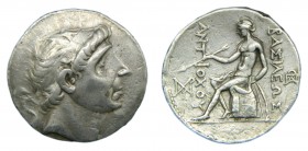 Seleucidas - Antioco I Soter (280-261 aC). Tetradracma. S 6866. Retrato maduro. 17,0 g.
mbc