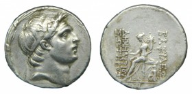 Seleucidas - Demetrio I Soter (162-150 aC). Tetradracma. S 7015. 16,3 g. Ar.
mbc+/mbc