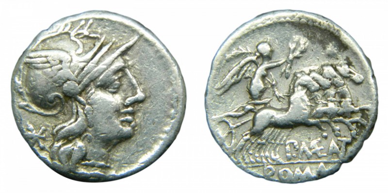 ROMA República - P. Maenius Antiaticus (132 aC). Denario. (RSC Maenia 7; Sear 12...