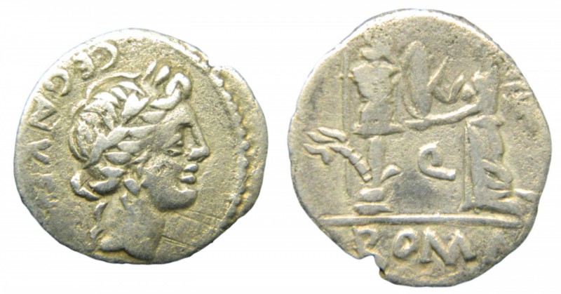 ROMA República - C. Egnatuleius C. (97 aC). Quinario. (RSC Egnatuleia 1; Sear 21...