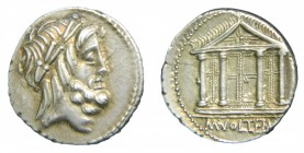 ROMA República - M. Volteius M. (78 aC). Denario (RSC Volteia 1; Sear 312). 3,6 g.
ebc+