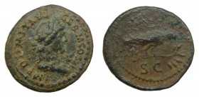 ROMA Imperio - Domiciano (81-96 dC). Semis. a/ IMP DOMIT AVG GERM COS XI. r/ S C - Cuervo (RIC 710). 3,1 g.
mbc/bc+