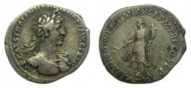ROMA Imperio - Adriano (117-138 dC). Denario a/ IMP CAES TRAIAN HADRIAN OPT AVG GER DAC. r/ PARTHIC DIVI TRAIAN AVG F P M TR P COS P P - PAX (RIC 7c)....
