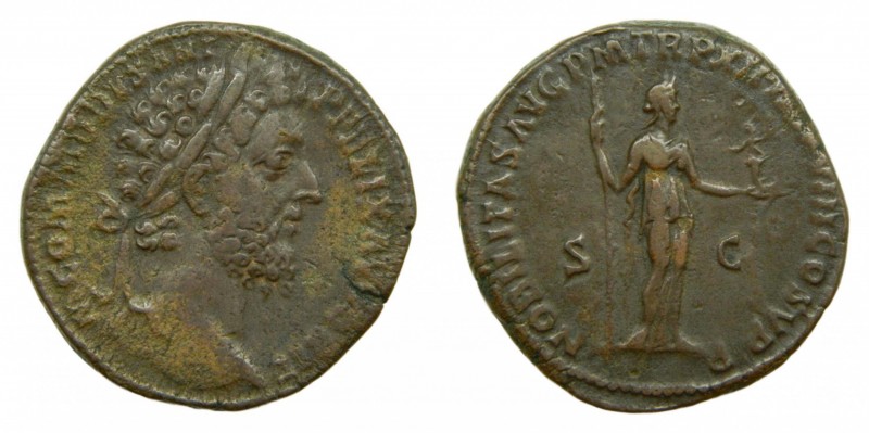 ROMA Imperio - Cómodo (179-192 dC) Sestercio. a/ M COMMODVS ANT P FELIX AVG BRIT...