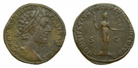 ROMA Imperio - Cómodo (179-192 dC) Sestercio. a/ M COMMODVS ANT P FELIX AVG BRIT. r/ NOBILITAS AVG P M TR P XII IMP VIII COS V P P - S C (RIC 501; Sea...