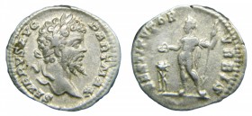 ROMA Imperio - Septimio Severo (193-211 dC). Denario. a/ SEVERVS AVG PART MAX. r/ RESTITVTOR VRBIS (RIC 167a; Sear 6357). 3,5 g 
mbc/mbc-