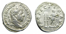 ROMA Imperio - Caracalla (196-217 dC). Denario. a/ ANTONINVS PIVS AVG BRIT. r/ PROFECTIO AVG (RIC 225; Sear 6876). 3,3 g 
mbc/mbc-