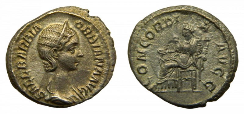 ROMA Imperio - Orbiana, esposa de Severo Alejandro (222-225 dC). Denario. a/ SAL...