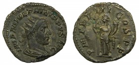ROMA Imperio - Filipo I (244-249 dC) Antoniniano. a/ IMP M IVL PHILIPPVS AVG. r/ P M TR P III COS P P. - Felicidad. (RIC 3). 3,1 g.
ebc