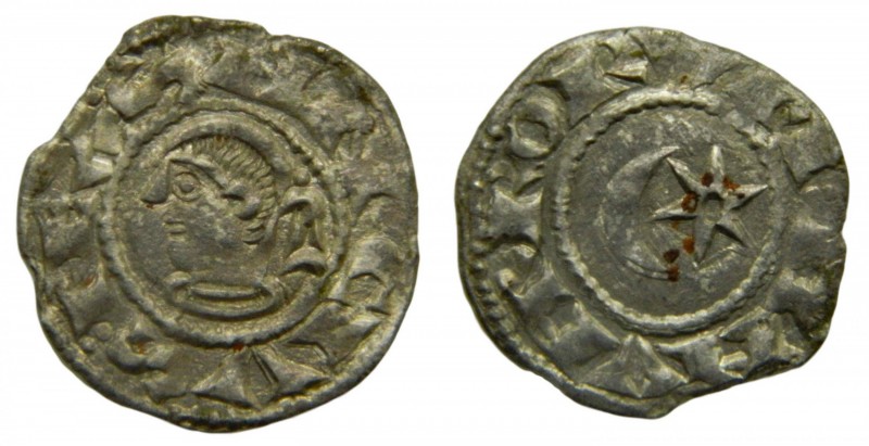 Sancho el Fuerte (1194-1234). Navarra. Dinero. (Cru.V.S. 224)(R.Ros 3.9.3). 0,82...