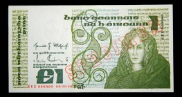 Irlanda. 1 pound. 1982. SPECIMEN.
UNC