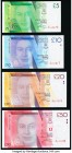 Gibraltar Government of Gibraltar 5; 10; 20; 50 Pounds 2010-11 Pick 35; 36; 37; 38 Four Examples Crisp Uncirculated. 

HID09801242017

© 2020 Heritage...