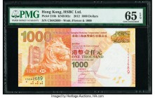 Hong Kong Hongkong & Shanghai Banking Corp. Ltd. 1000 Dollars 1.1.2012 Pick 216b KNB102c PMG Gem Uncirculated 65 EPQ. 

HID09801242017

© 2020 Heritag...