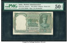 India Reserve Bank of India 5 Rupees ND (1943) Pick 23a Jhun4.1 PMG About Uncirculated 50 EPQ. As made staple holes at issue.

HID09801242017

© 2020 ...