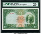 Iran Bank Melli 1000 Rials ND (1938) / AH1317 Pick 38Aa PMG Very Fine 20. Repaired.

HID09801242017

© 2020 Heritage Auctions | All Rights Reserved