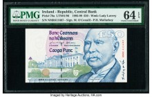 Ireland Central Bank of Ireland 50 Pounds 19.3.1999 Pick 78a PMG Choice Uncirculated 64 EPQ. 

HID09801242017

© 2020 Heritage Auctions | All Rights R...