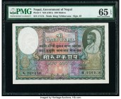 Nepal Government of Nepal 100 Mohru ND (1951) Pick 7 PMG Gem Uncirculated 65 EPQ. Staple holes at issue.

HID09801242017

© 2020 Heritage Auctions | A...