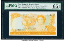 New Zealand Reserve Bank of New Zealand 50 Dollars ND (1981-85) Pick 174a PMG Gem Uncirculated 65 EPQ. 

HID09801242017

© 2020 Heritage Auctions | Al...