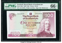 Scotland Royal Bank of Scotland PLC 100 Pounds 30.3.1999 Pick 350c PMG Gem Uncirculated 66 EPQ. 

HID09801242017

© 2020 Heritage Auctions | All Right...