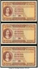 South Africa South African Reserve Bank 10 Shillings 15.12.1951 Pick 90c Three Consecutive Examples Choice About Uncirculated. 

HID09801242017

© 202...