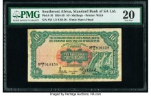 Southwest Africa Standard Bank of South Africa Limited 10 Shillings 15.6.1959 Pick 10 PMG Very Fine 20. 

HID09801242017

© 2020 Heritage Auctions | A...