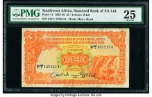 Southwest Africa Standard Bank of South Africa Limited 1 Pound 1.5.1958 Pick 11 PMG Very Fine 25. 

HID09801242017

© 2020 Heritage Auctions | All Rig...